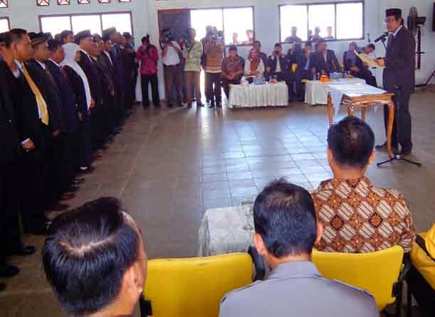Ketua KPU Lampung Selatan Lantik 85 PPK