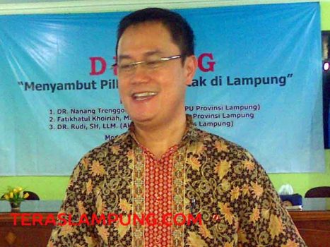 Koordinator Divisi Hukum KPU Lampung, M. Tio Aliansyah