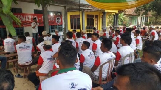 Konsolidasi Sahabat Herman HN di Lampung Timur