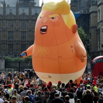 Kunjungan Donald Trump di London Disambut Demo Ratusan Ribu Orang