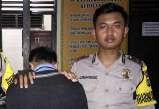 Menjambret di Pekon Tampang, Pria Ini Ditangkap Polisi di Kotaagung