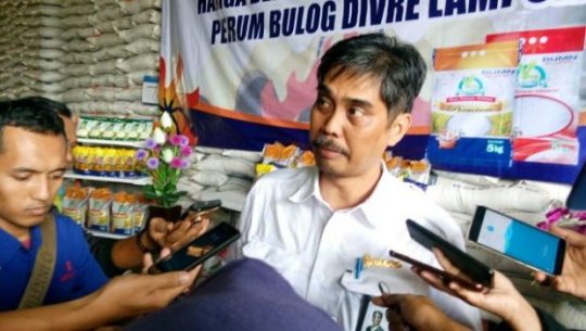 Bulog  Divre Lampung Jamin Stok Beras 12 Bulan ke Depan
