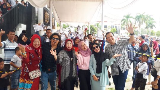 Audisi Liga Dangdut Indonesia (LIDA) 2020 di Lampung dihadiri Rafi DA, Nabila LIDA, dan Cut LIDA