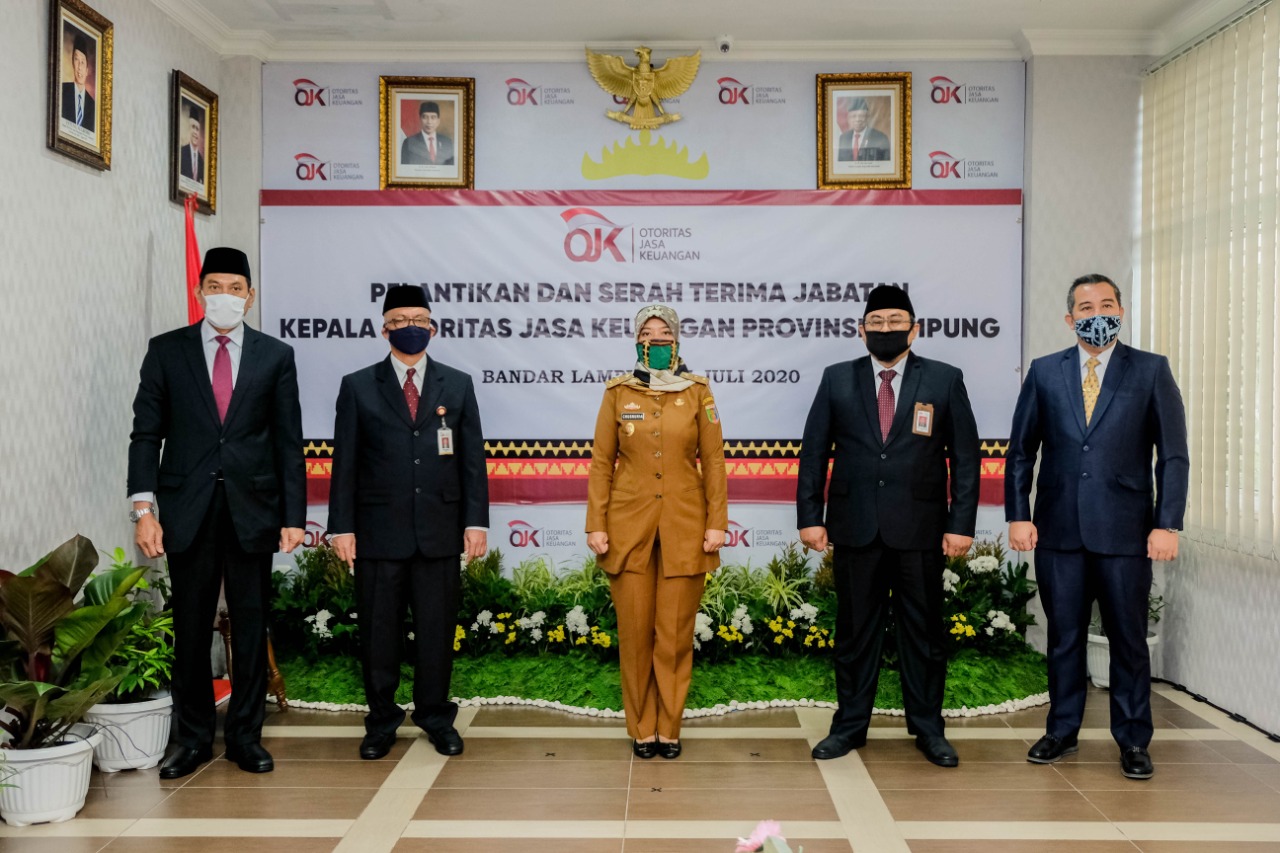 Bambang Hermanto  Dilantik Sebagai Kepala OJK Provinsi Lampung