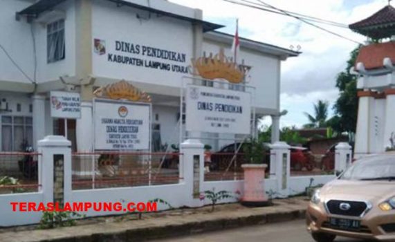 Kantor Dinas Pendidikan Kabupaten Lampung Utara (Ilustrasi Foto: /Teraslampung|Feaby Handana))