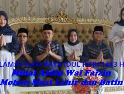 Ucapan Selamat Idul Fitri Ketua Komisi I DPRD Lampung Yozirizal, S.H.