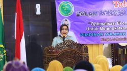 Ketua TP PKK Provinsi Lampung Hadiri Tablig Akbar Milad Wanita Islam Indonesia