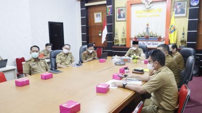 Pemprov Lampung Mengikuti Rapat Koordinasi Percepatan Realisasi APBD 2022