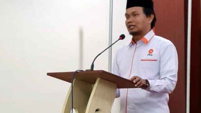 Ketua DPW PKS Lampung Ahmad Mufti Salim membuka FGD, Minggu (24/7/2022).