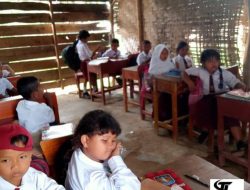 Sekolah Berdinding Geribik, Kasus SDN 1 Handuyangratu Lampung Utara Sejak 2012