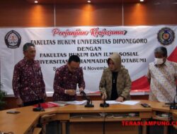 Tingkatkan Mutu Pendidikan, Universitas Muhammadiyah Kotabumi Gandeng Undip