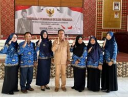 Mingrum Gumay Lakukan Pembinaan Ideologi Pancasila bagi Pelajar di Lampung Tengah