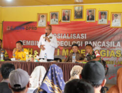 Made Bagiasa Lakukan Sosialisasi Ideologi Pancasila di Kampung Sri Basuki