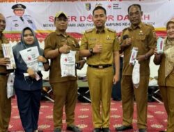 HUT Lampung, Para Pegawai Setwan Lampung Donor Darah